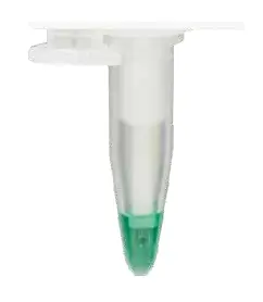 Position measuring vessel on the thermistor probe.