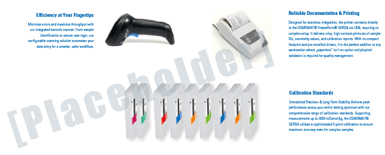 OSMOMAT® FreezePoint® Freezing Point Osmometer Accessories and Supplies